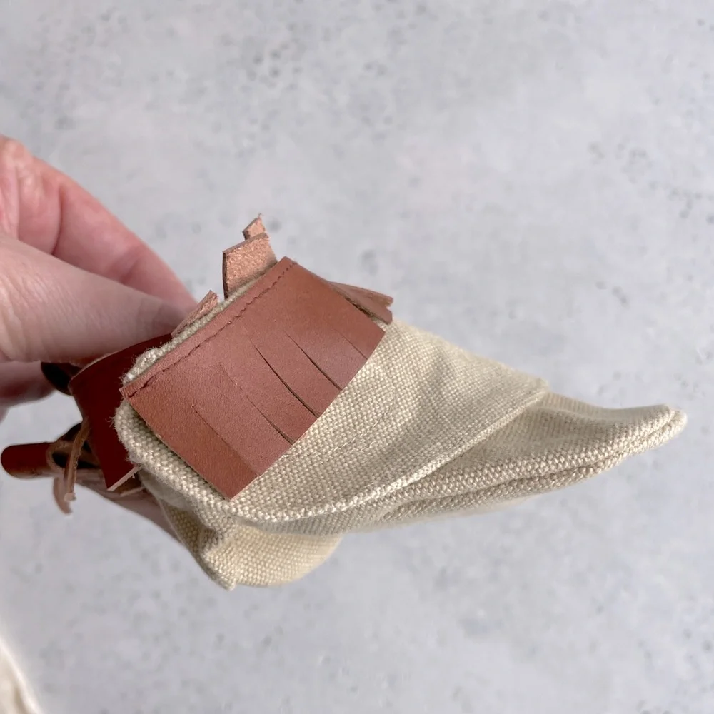 ✨ 2 for $20✨ NEW Goumi x New Darlings Canvas Overboots size 0-3 mos - Picture 4 of 7